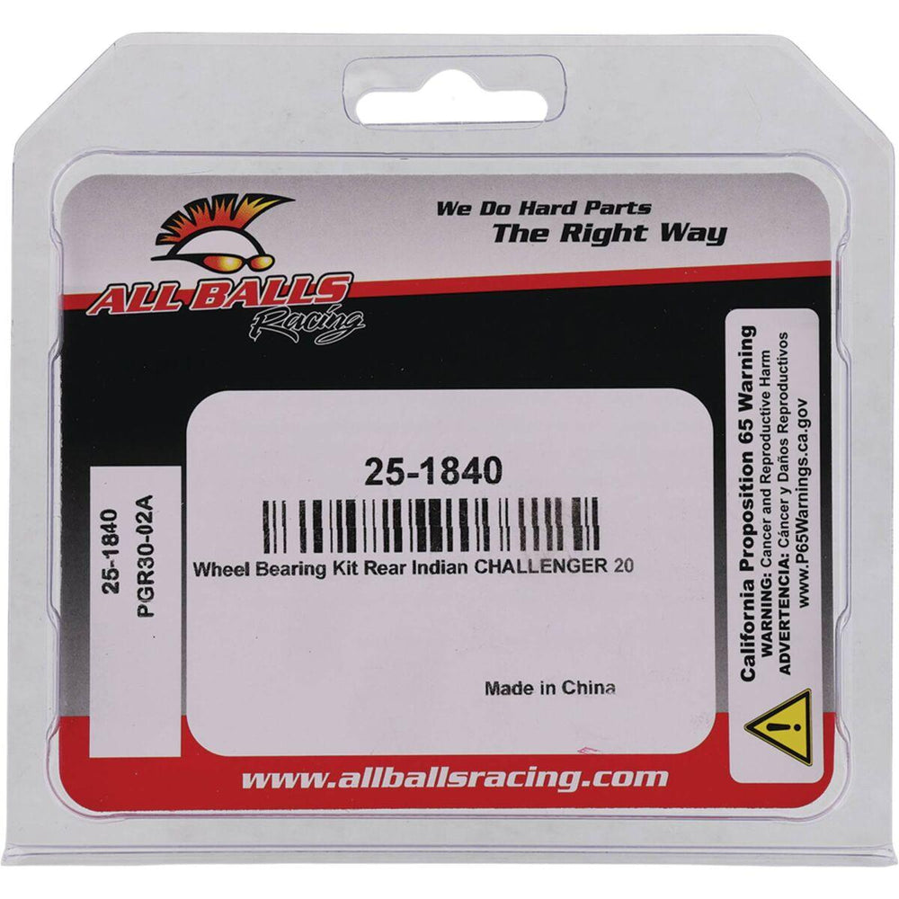 All Balls Wheel Bearing Kit For Indian Challenger 108 ABS 2020