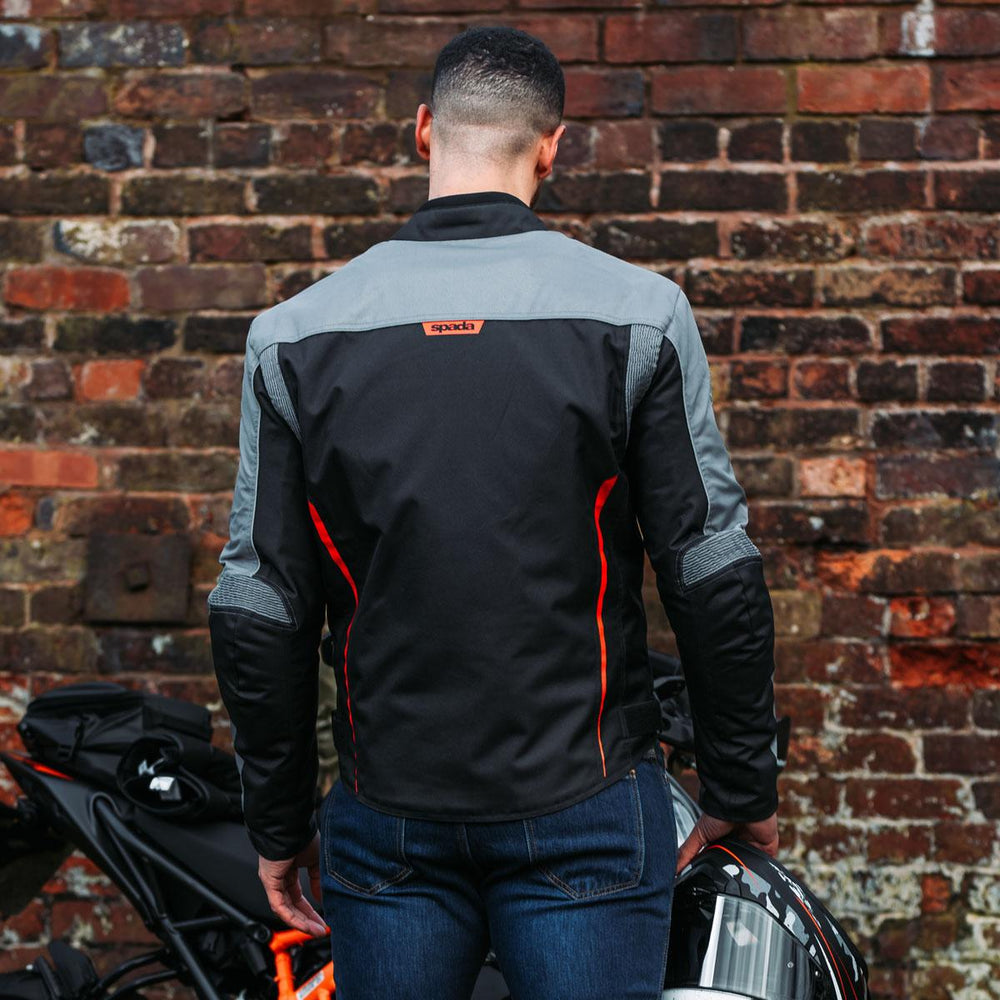 Spada Pace CE WP Jacket Grey Black Red