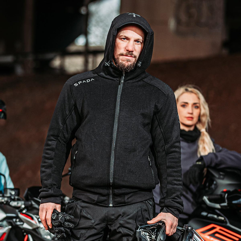 Spada Blade Zip CE Hoodie Jacket Black