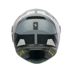 Spada Orion 2 Geo Camo Flip Front Motorcycle Helmet -  Matt Grey