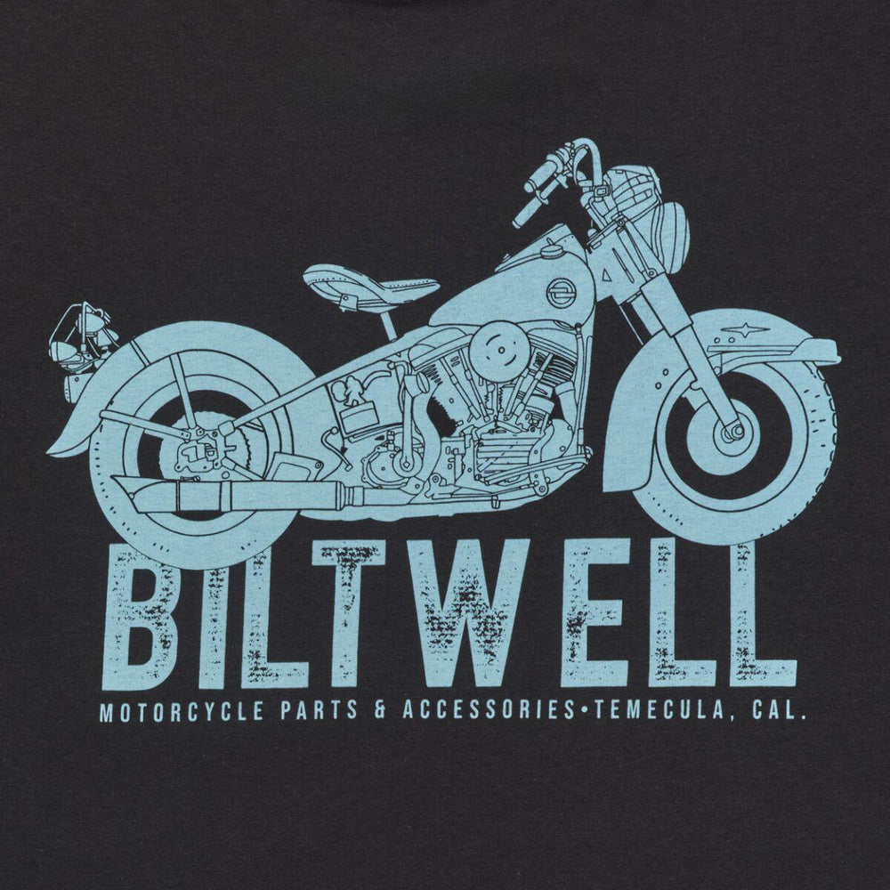 Biltwell Mens Adult Old Junk Pocket T-Shirt - Black