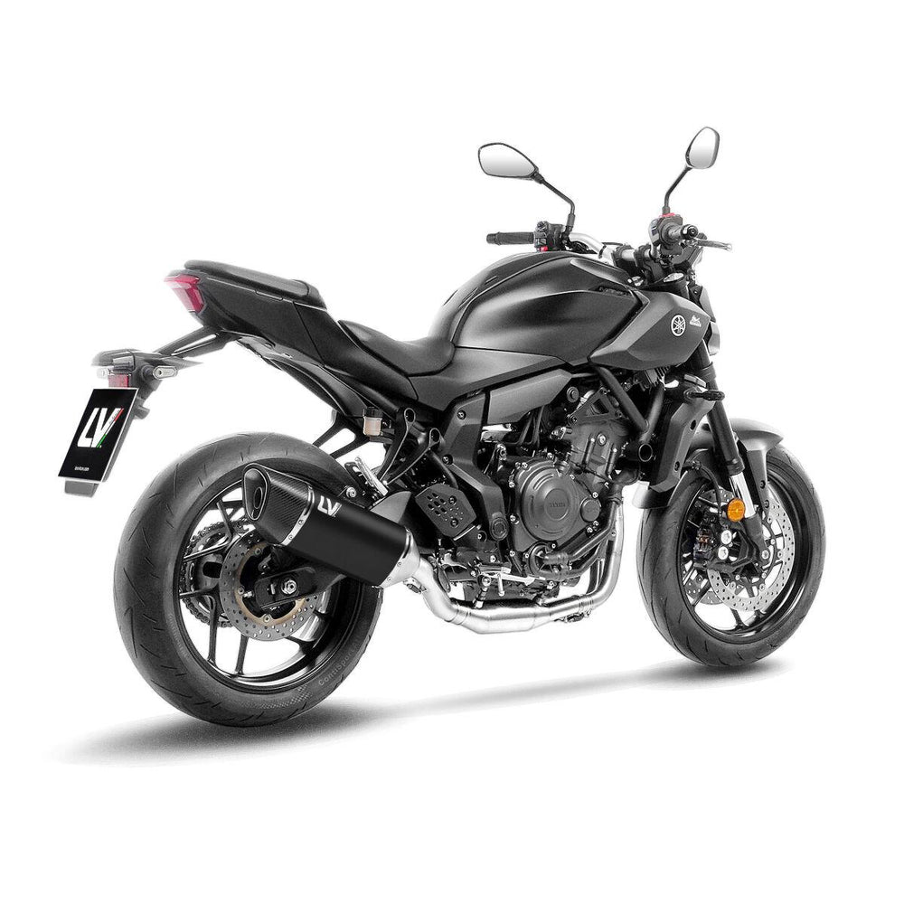 LeoVince LV-14R Black Edition Silencer For Yamaha MT-07 ABS 2020-2026