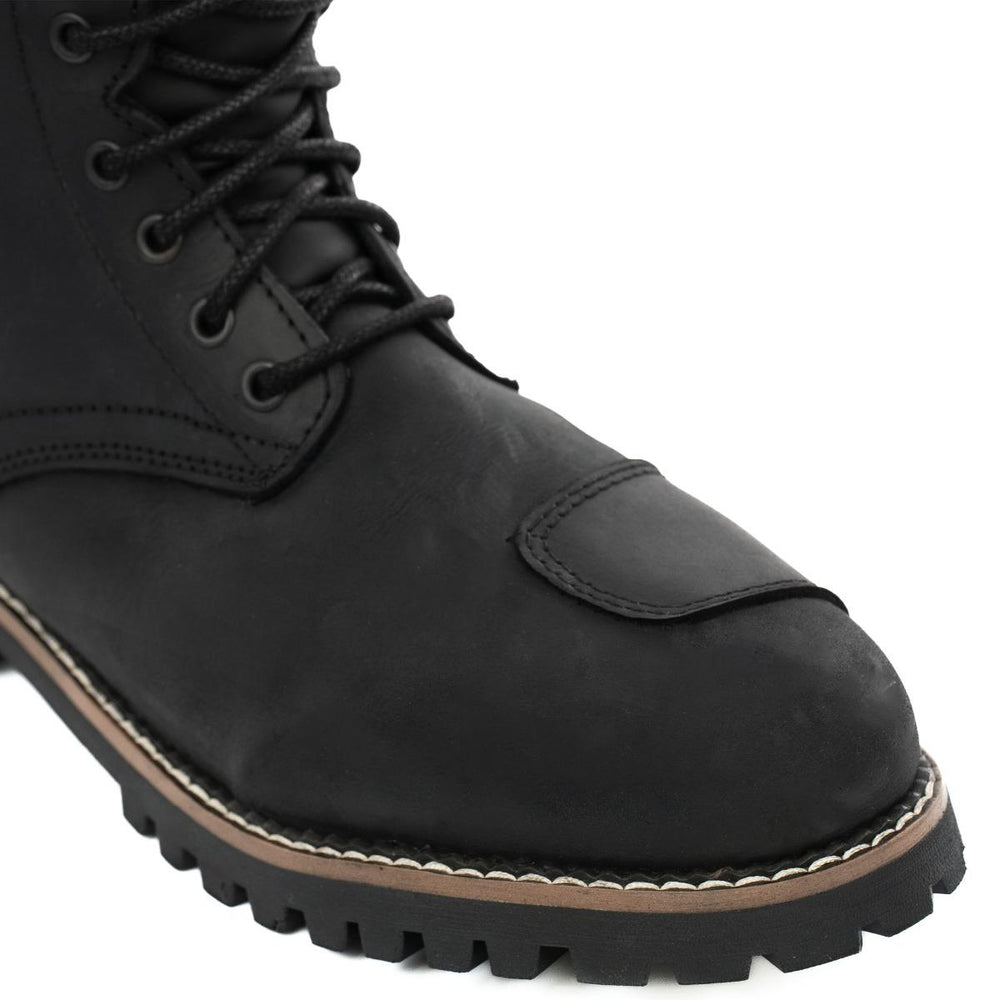 Spada Pilgrim Grande Rev 2 Waterproof Motorcycle Boots - Distressed Black