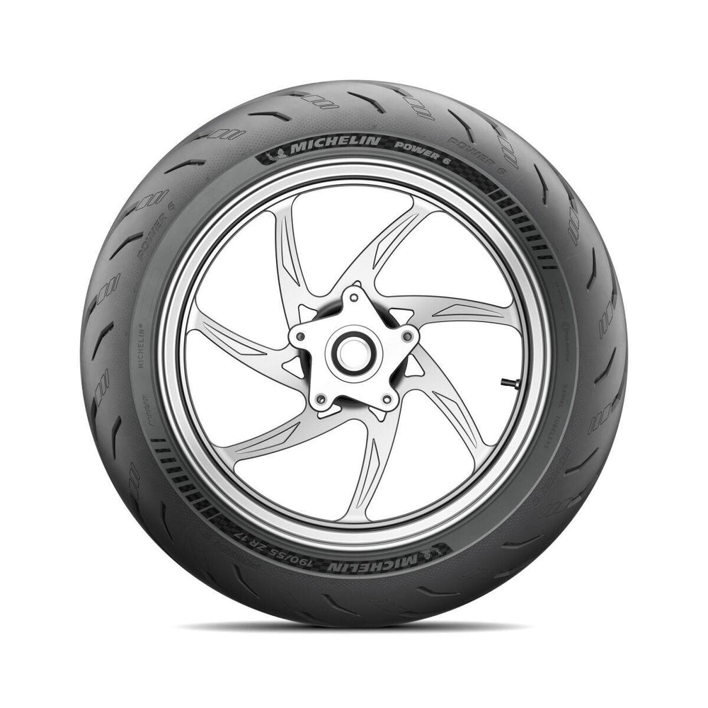 Michelin Power 6 Rear Tyre TL 75 W 190 55ZR17"