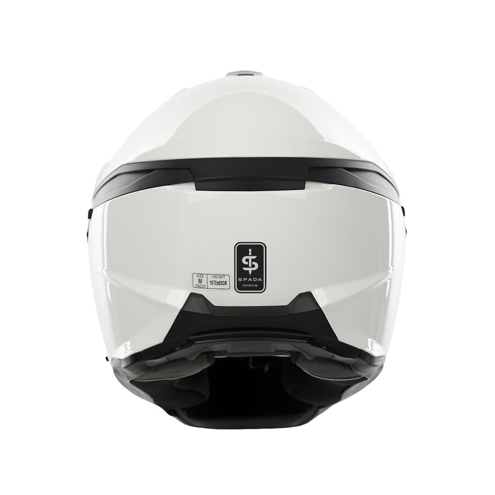 Spada Nitride Adventure Motorcycle Helmet - White