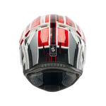 Spada Raiden 3 Cyclone Full Face Motorcycle Helmet - Red