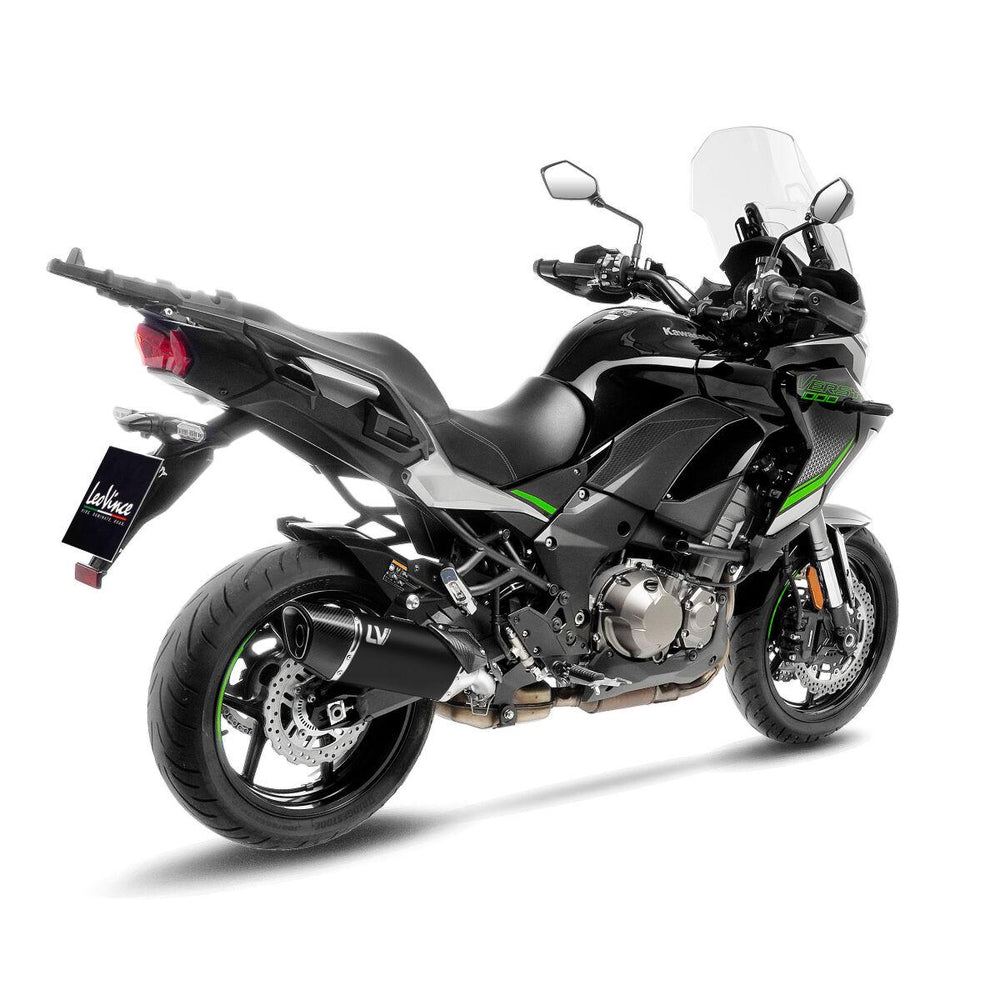 LeoVince LV-14R Black Edition Silencer For Kawasaki KLZ 1000 2019-2024
