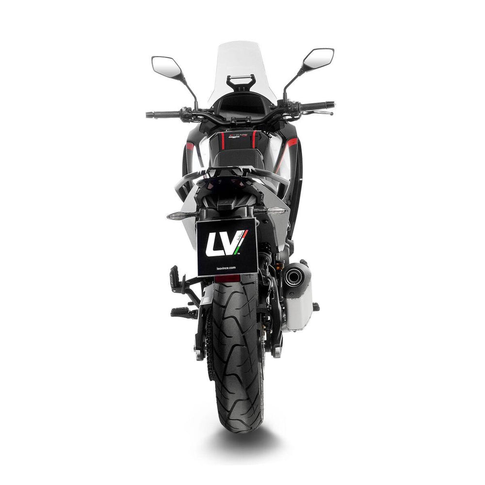 LeoVince LV-14 Stainless Steel Silencer For Moto Morini X-Cape 700 ABS 2025-2026 Right