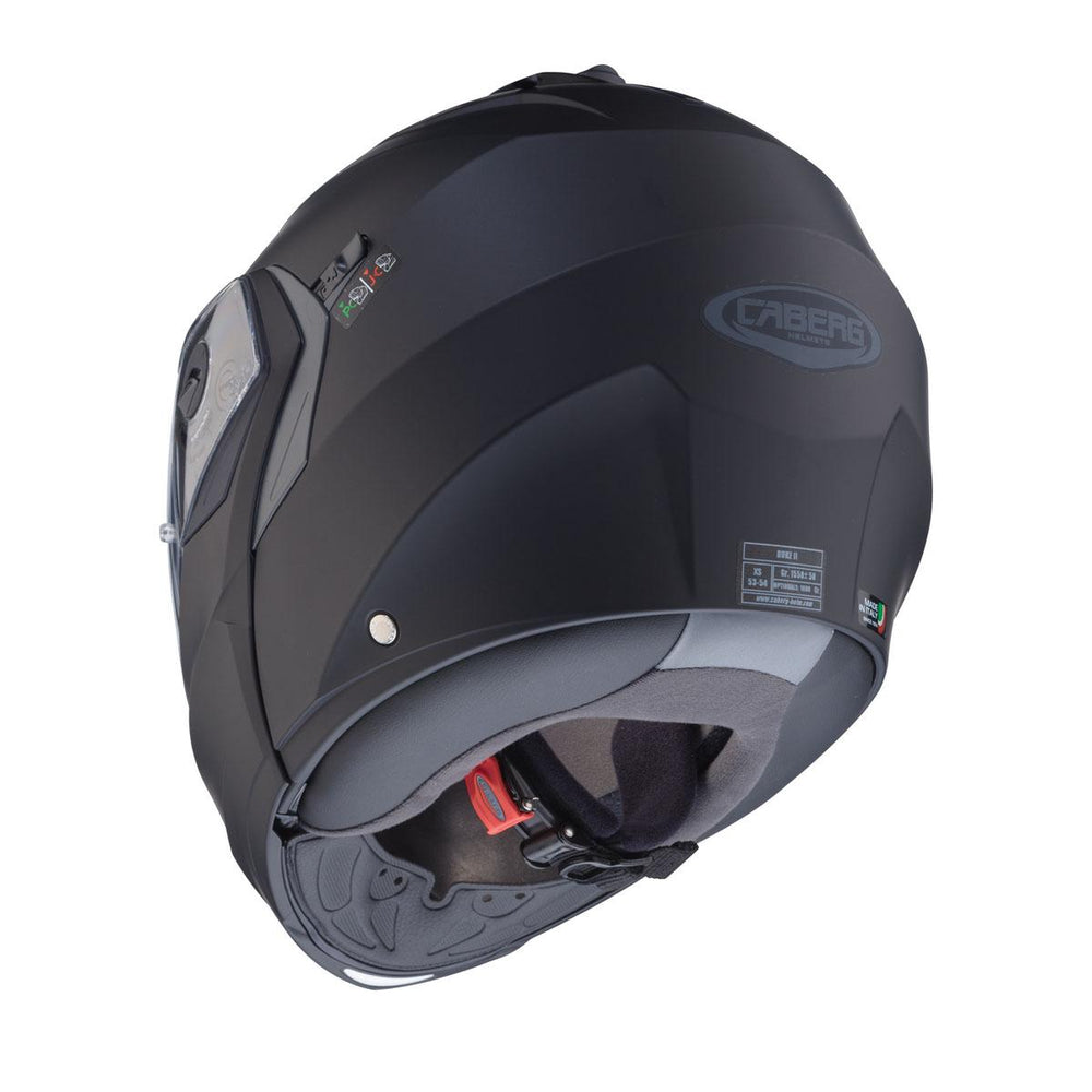 Caberg Duke X Matt Black Flip Up Motorcycle Helmet