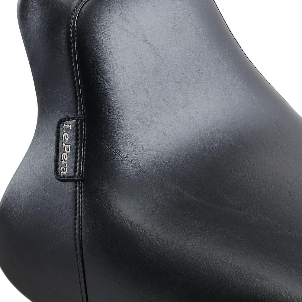 LE Pera Bare Bones Solo Gel Seat For Harley Davidson FLST 1450 2006 Smooth - Black