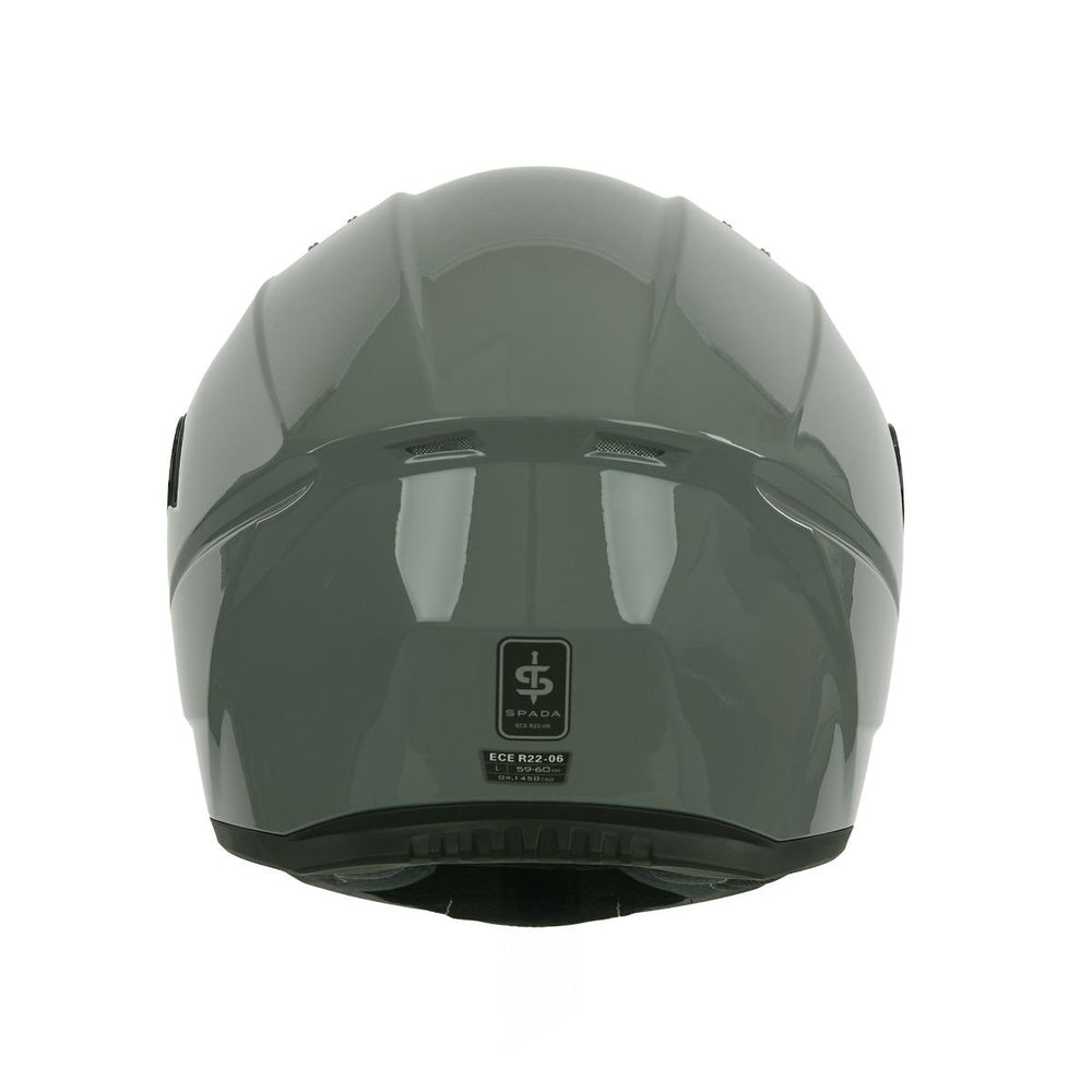 Spada Raiden 3 Full Face Motorcycle Helmet - Nardo Grey