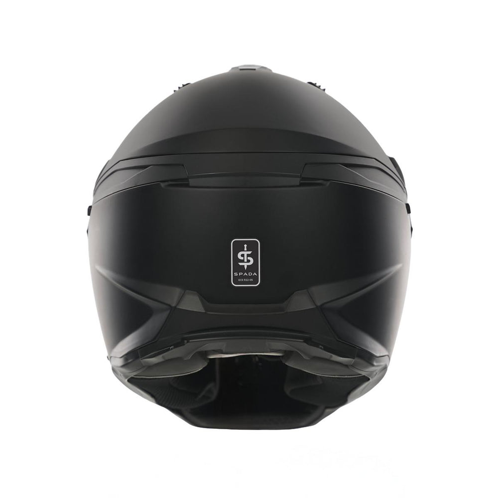 Spada Nitride Adventure Motorcycle Helmet - Matt Black