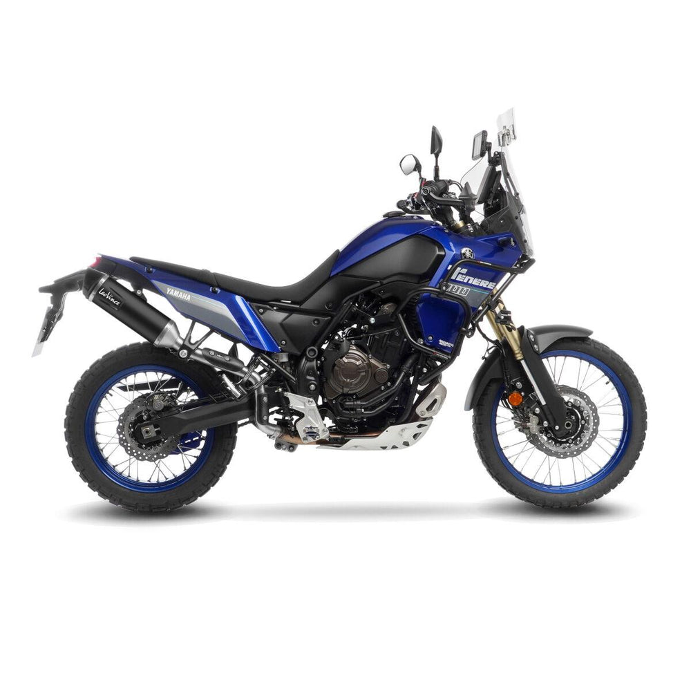 LeoVince LV One Evo Black Edition Silencer For Yamaha XTZ 690 2019-2022