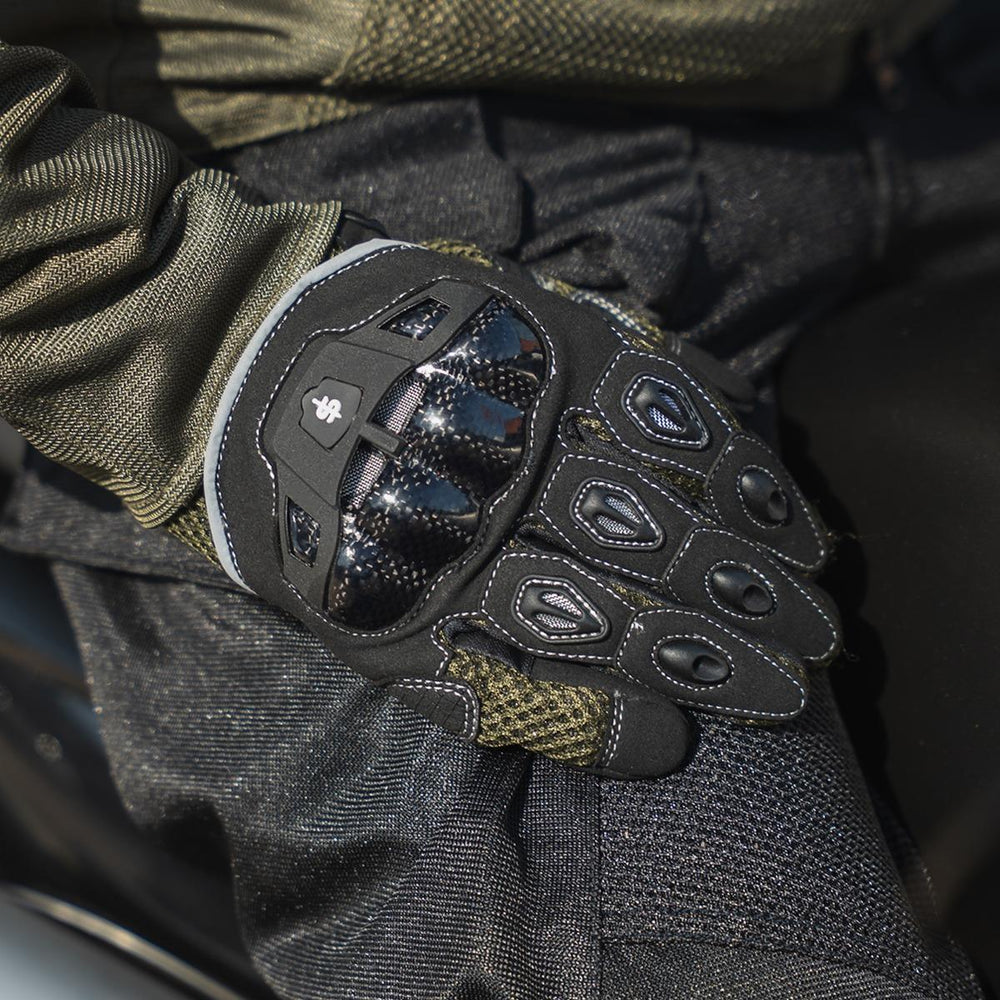 Spada MX-Air Rev 2 Motorcycle Gloves - Olive Green