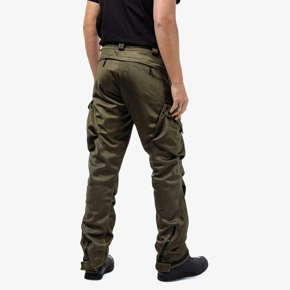 Spada Combat Air Motorcycle Trousers - Olive Green