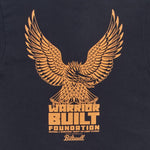 Biltwell Mens Adult Warrior Built Eagle T-Shirt - Black