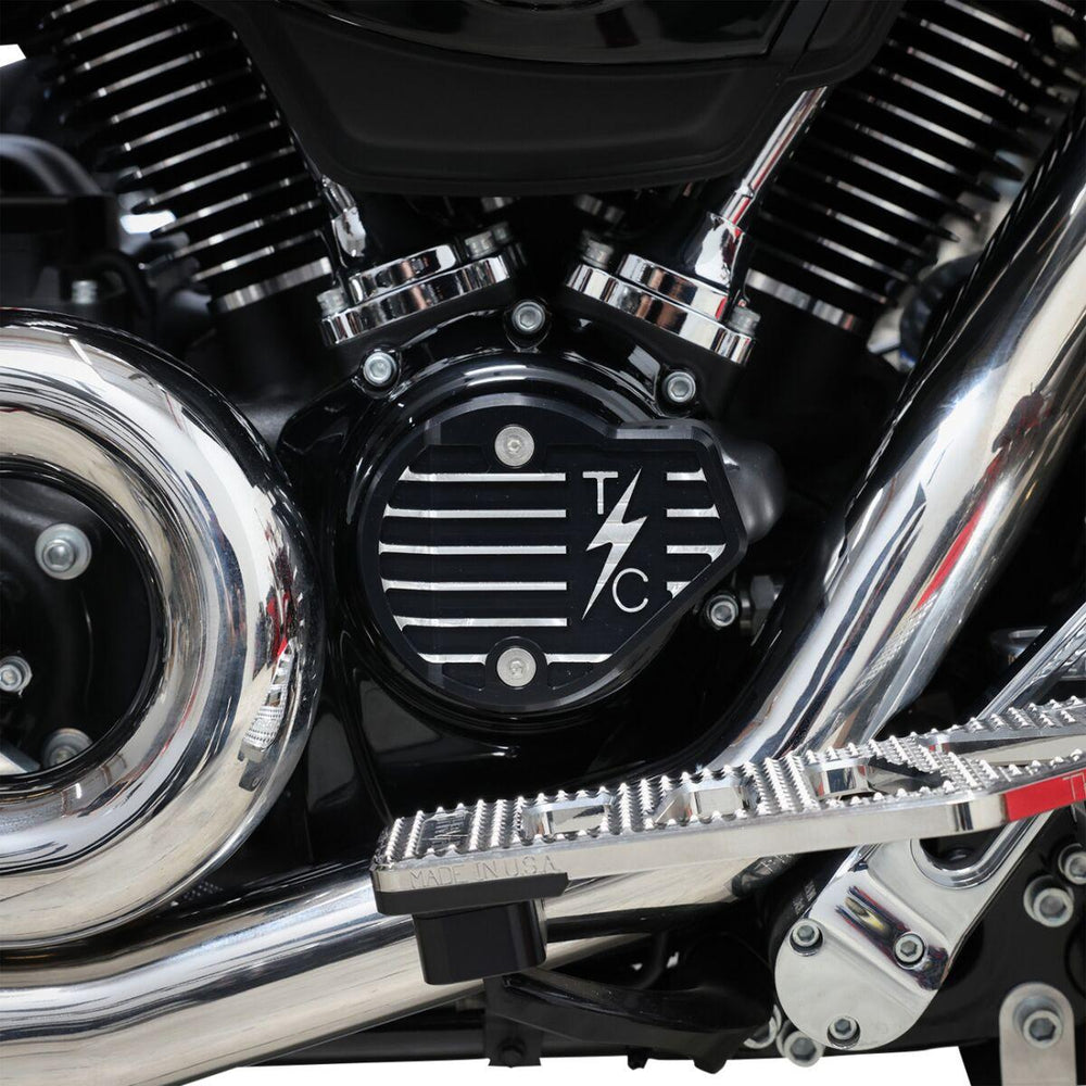 Thrashin Supply Co Cam Cover For Harley Davidson FLFBS 1868 2024 - Black