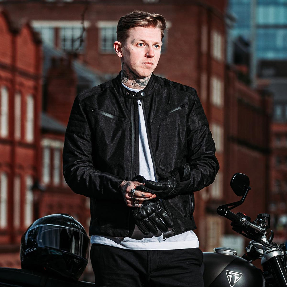 Spada Cafe Flux CE WP Jacket Black