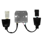 Motoplat Regulator For Honda SH 300 I 2007-2010 - Black/Silver