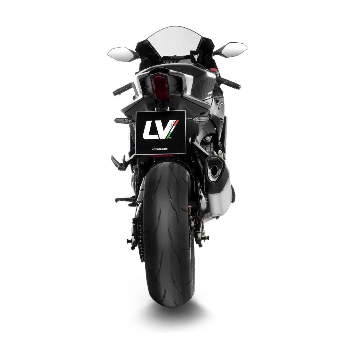 LeoVince LV-14 R Stainless Steel Full Exhaust System For Yamaha