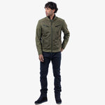Spada Cafe Air Motorcycle Jacket - Olive Green