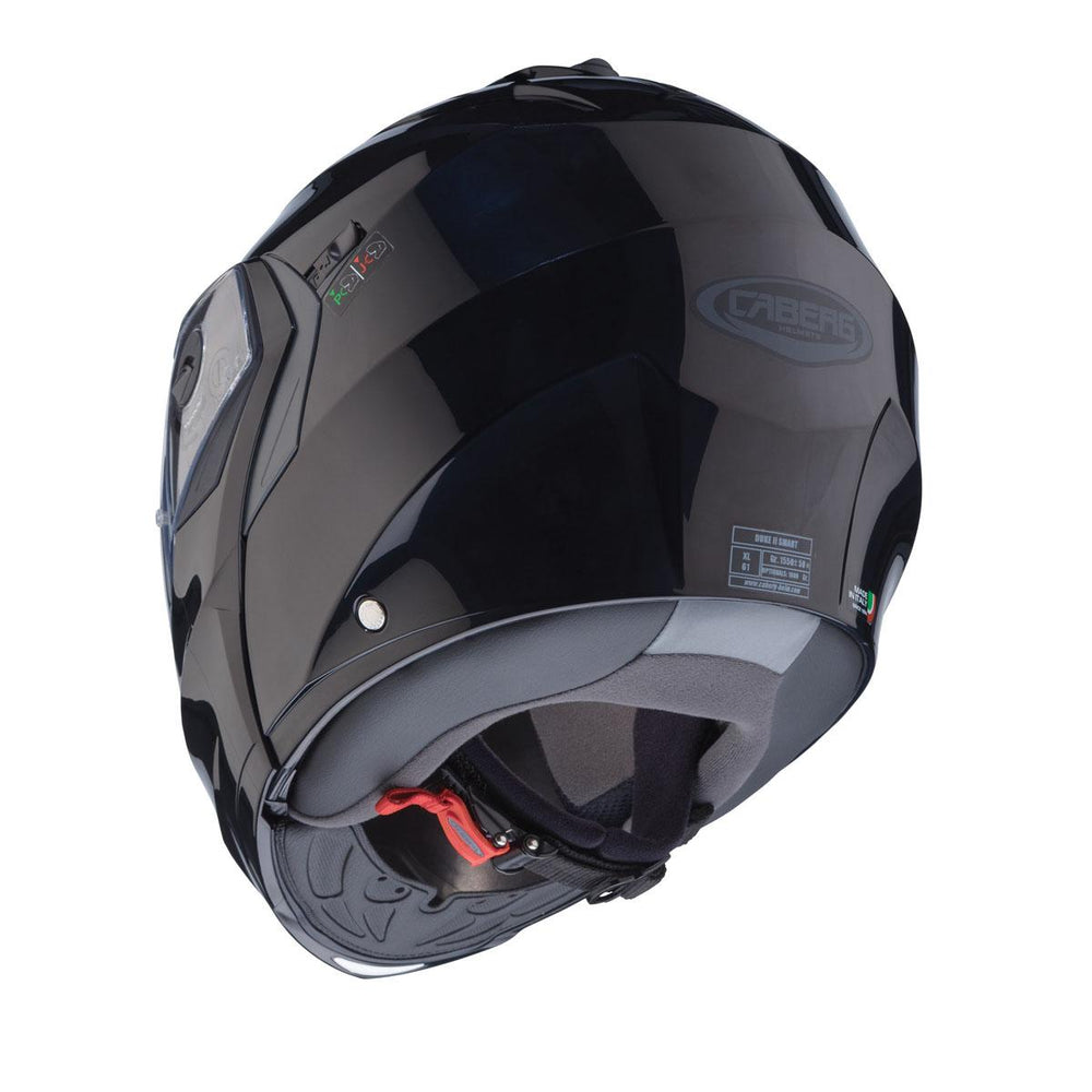 Caberg Duke X Smart Black Flip Up Motorcycle Helmet