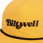 Biltwell Mens Adult Duffer Hat One Size - Black Golden Yellow