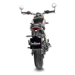 LeoVince GP One Silencer For Triumph Scrambler 400 X 2024-2026 ABS Right Matte Black