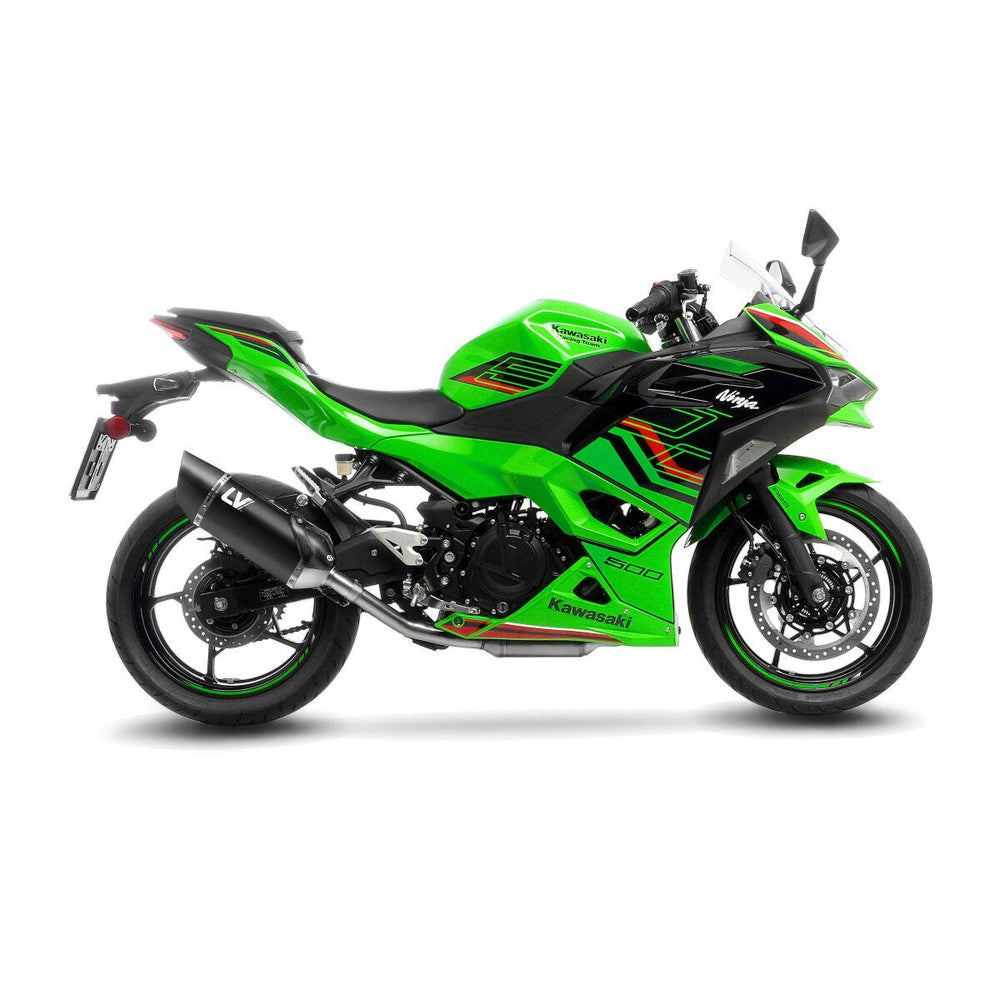 LeoVince LV-14R Black Edition  Silencer For Kawasaki Ninja 400 2024