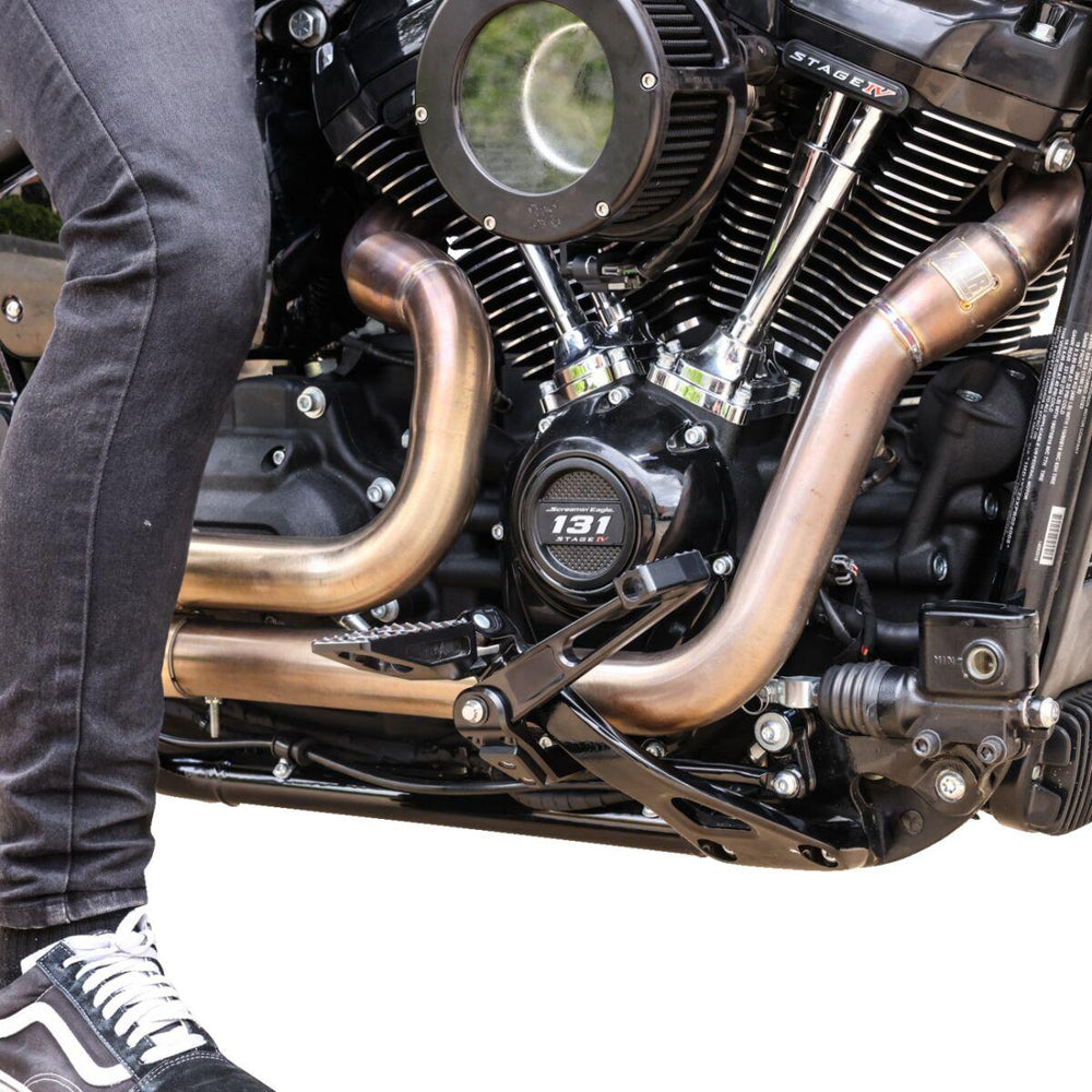Thrashin Supply Co Billet Brake Arm For Harley Davidson FXBB 1750 2018-2020 - Black Hard Anodized