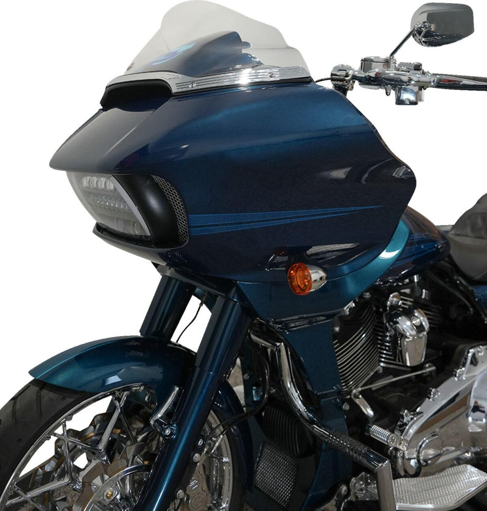 Klock Werks Sport Flare Windshield For Harley Davidson FLTRK 1868 2020-2024 23 cm (9") - Clear