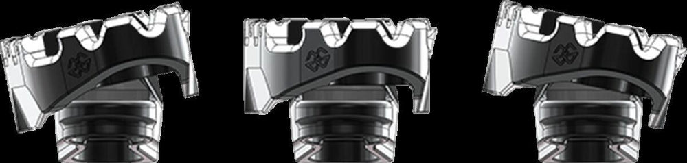 Gilles Tech-X Enduro Foot Pegs For Yamaha XTZ 690 2019-2022 - Black