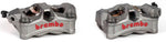 Brembo Stylema Prime Brake Caliper Kit For Ducati 1098 2007-2008 Fits Front Left And Right - Aluminium/Grey
