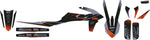 Blackbird Graphic Kit For KTM EXC150 TPI 2020-2023 - Black