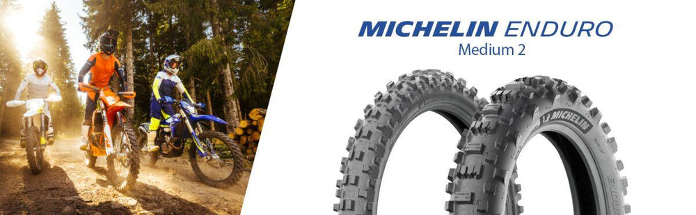 Michelin Enduro Medium 2 Front Tyre  57R 90 100-21"