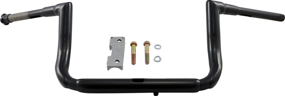 LA Choppers 1-1/2" Grande Twin Peaks Touring Handlebar For Harley Davidson FLHT 1750 ABS 2019-2022 25.5 cm (10") - Black