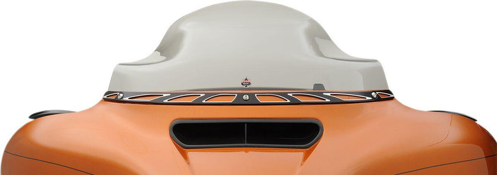 Klock Werks Flare Windshield For Harley Davidson FLH 1868 2021 21.5 cm (8-1/2") - Grey
