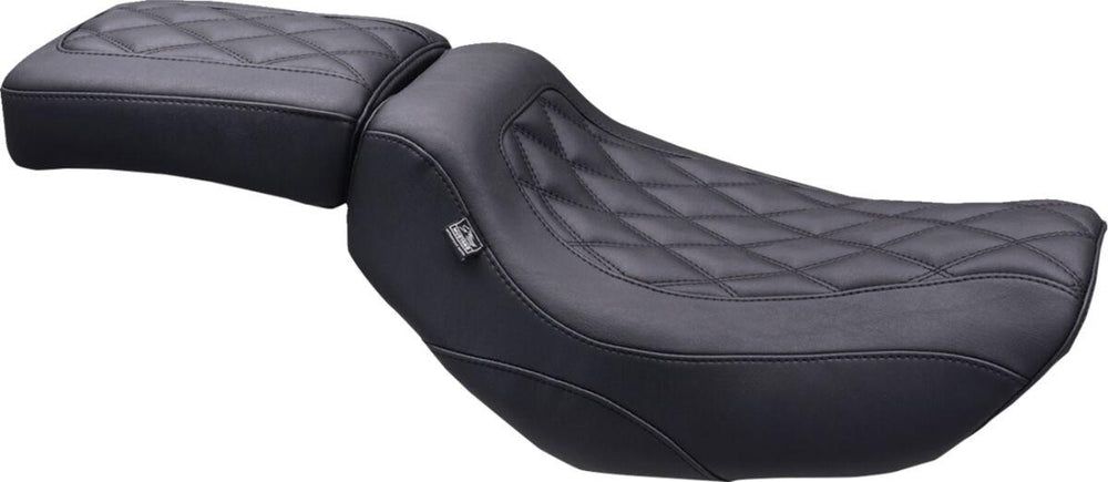 Mustang Tripper Passenger Seat For Harley Davidson RH 975 2022-2026 - Black
