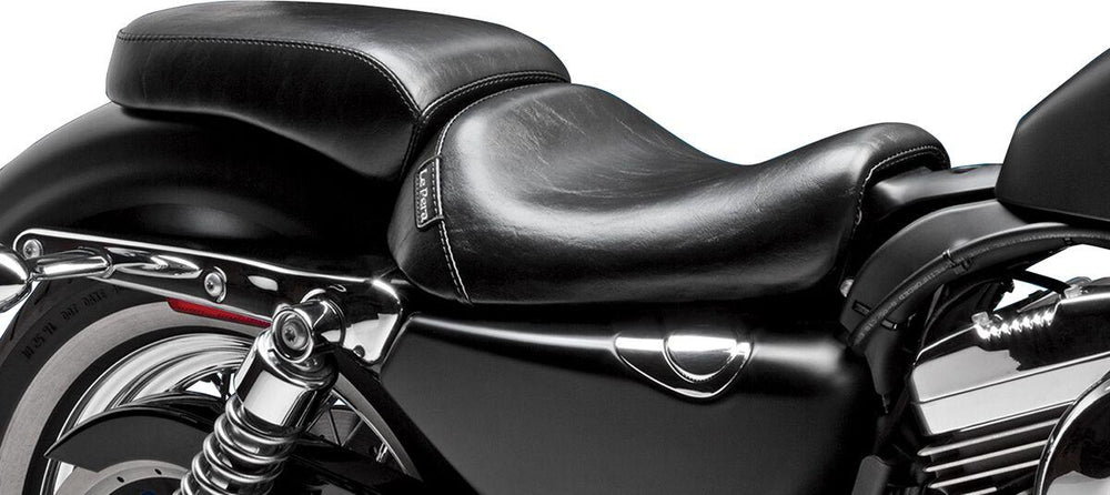 LE Pera Bare Bones Series Pillion Pad For Harley Davidson XL1200C 2004-2020 - Black