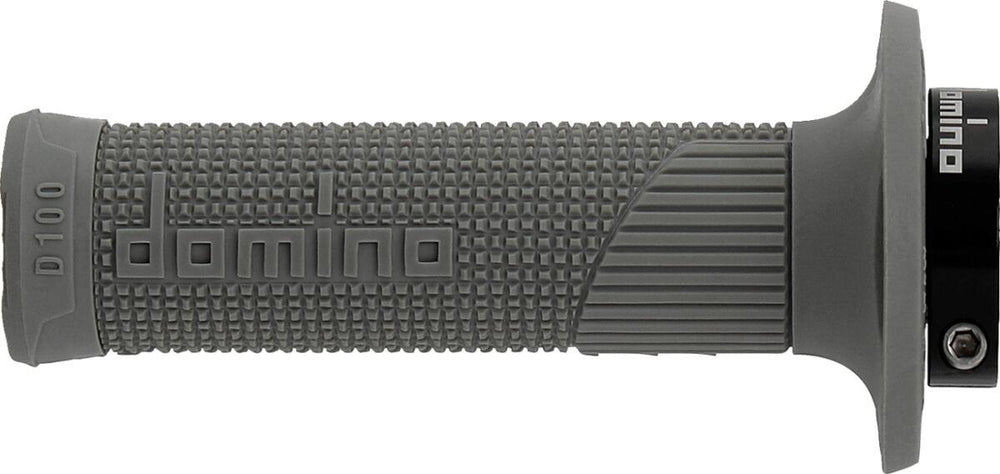 Domino D100 D-Lock Double Cable Grips - Grey