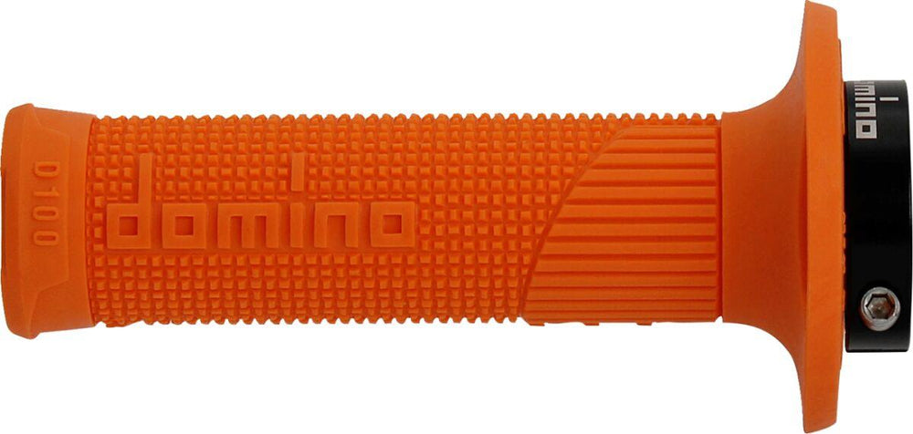 Domino D100 D-Lock Double Cable Grips - Orange