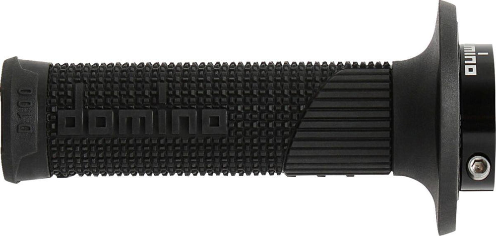 Domino D100 D-Lock Double Cable Grips - Black