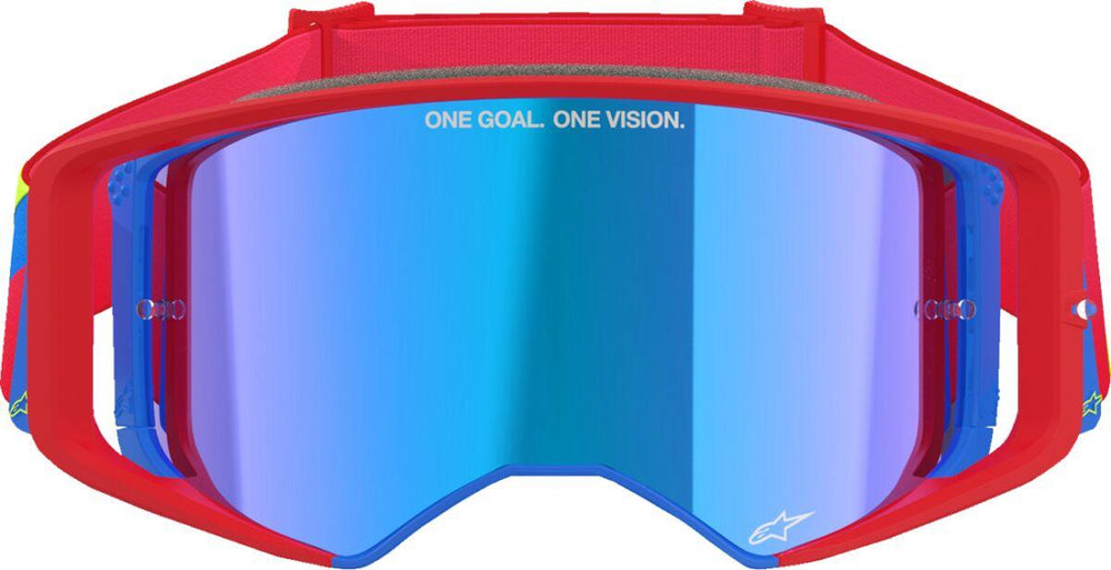 Alpinestars Supertech Corp ABS Vision Goggles - Blue Red