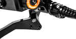 Gilles MUE2 Rearset For KTM Super Duke 1290 R ABS 2020-2023 - Black/Orange