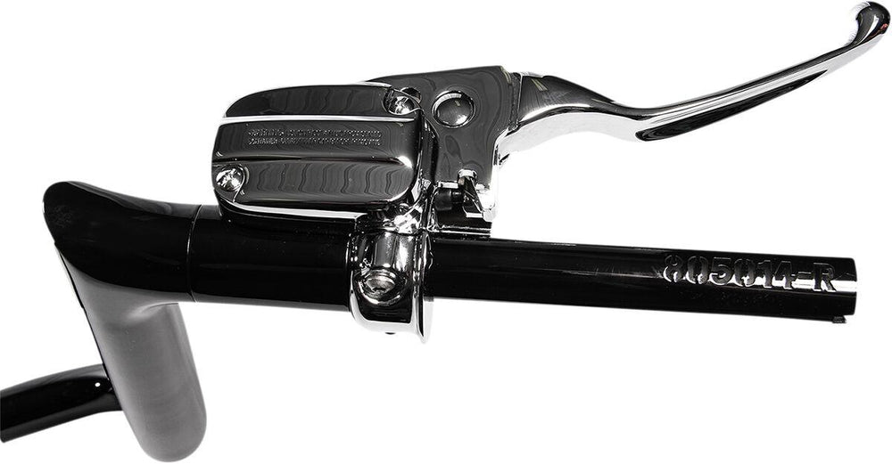 Fat Baggers Inc. 1-1/2" EZ Install Pointed Top Handlebar For Harley Davidson FLHT 1750 2019-2020 35.5 cm (14") - Black