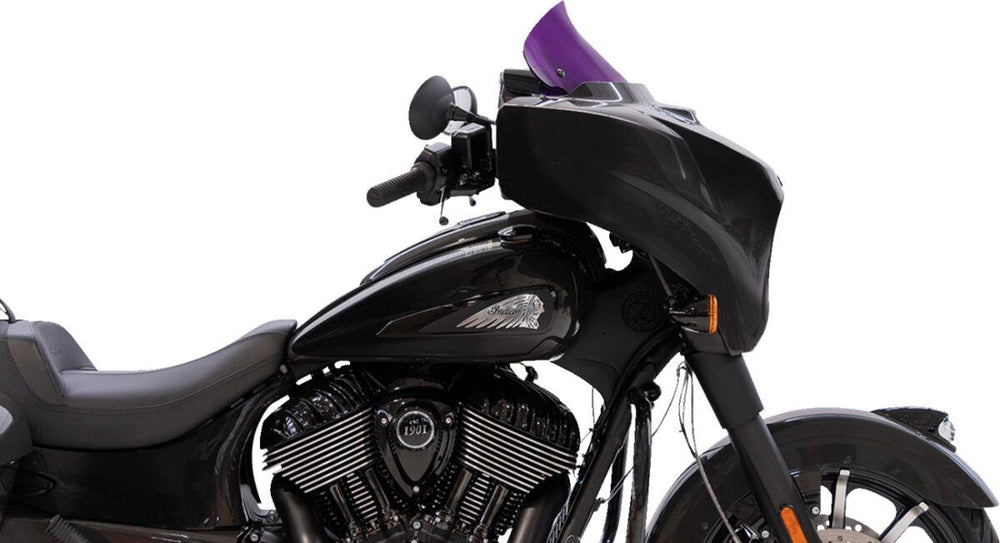 Klock Werks Kolor Flare Windshield For Indian Chieftan 111 2014-2020 25.5 cm (10") - Purple