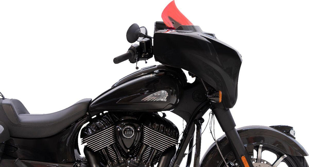 Klock Werks Kolor Flare Ice Windshield For Indian Chieftan 111 2014-2020 25.5 cm (10") - Pink