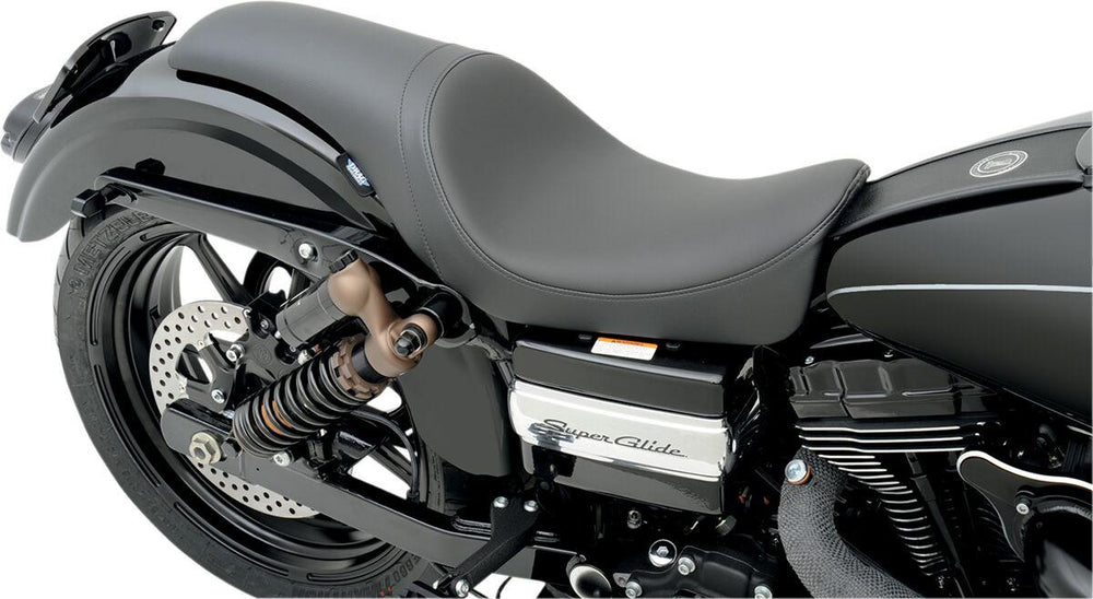 Drag Specialties Predator Seat For Harley Davidson FLD 1690 2012-2013 Smooth - Black