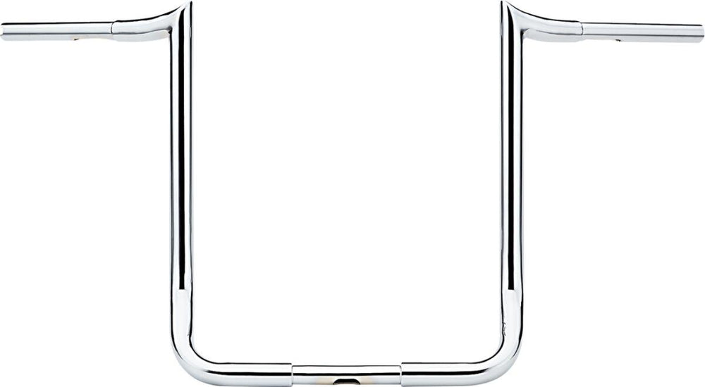 LA Choppers 1-1/4" Prime Ape Bagger Handlebar For Harley Davidson FLHT 1340 1983-1998 45.5 cm (18") - Chrome
