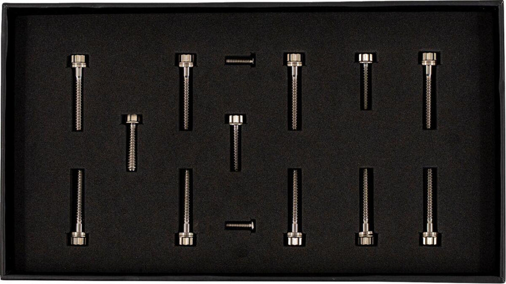 Trask Bitchin Cam Cover Bolts For Harley Davidson FLDE 1750 ABS 2018-2020 - Silver